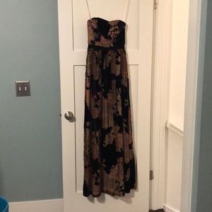 ERIN Erin fetherston long strapless dress